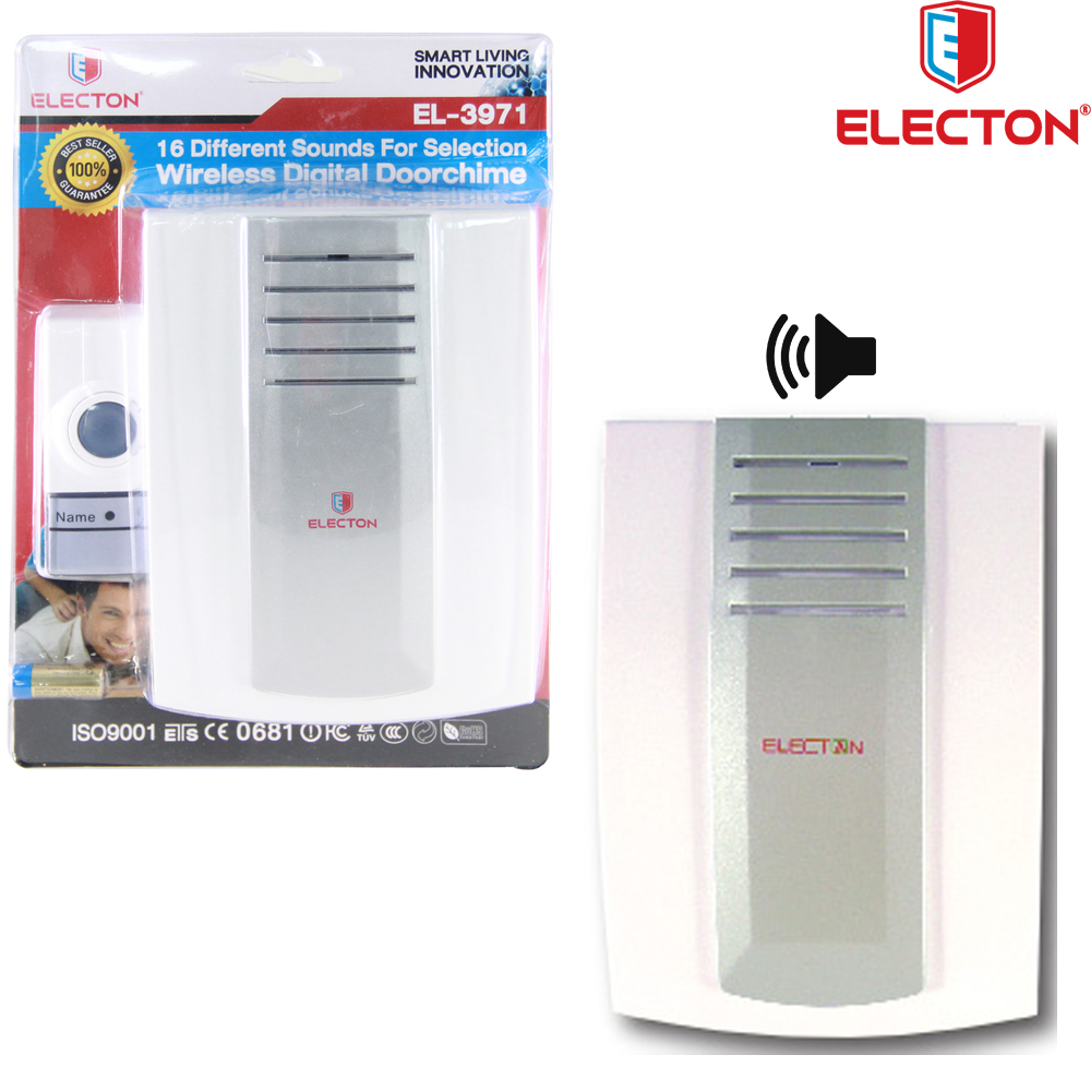 Wireless Door Chime 1 recaiver 1 bell button EL-3971